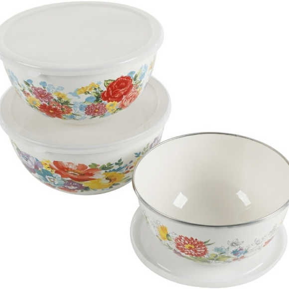 Pioneer Woman Sweet Romance Mixing Bowl Set - Picture 5 of 5